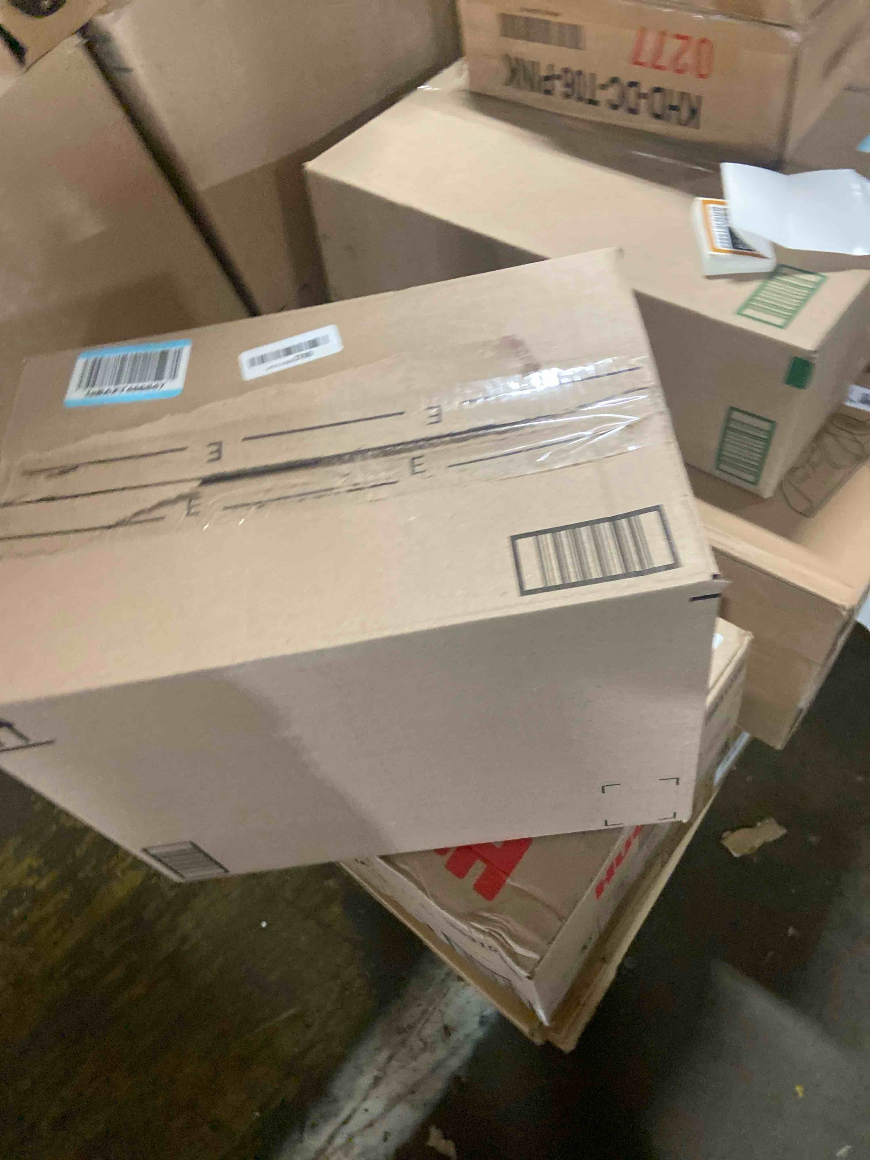 Condition photo showing New/Like New for Vintiquewise Decorative Round Wicker Woven Rope Storage Blanket Basket with Braided Handles - Small Small Brown