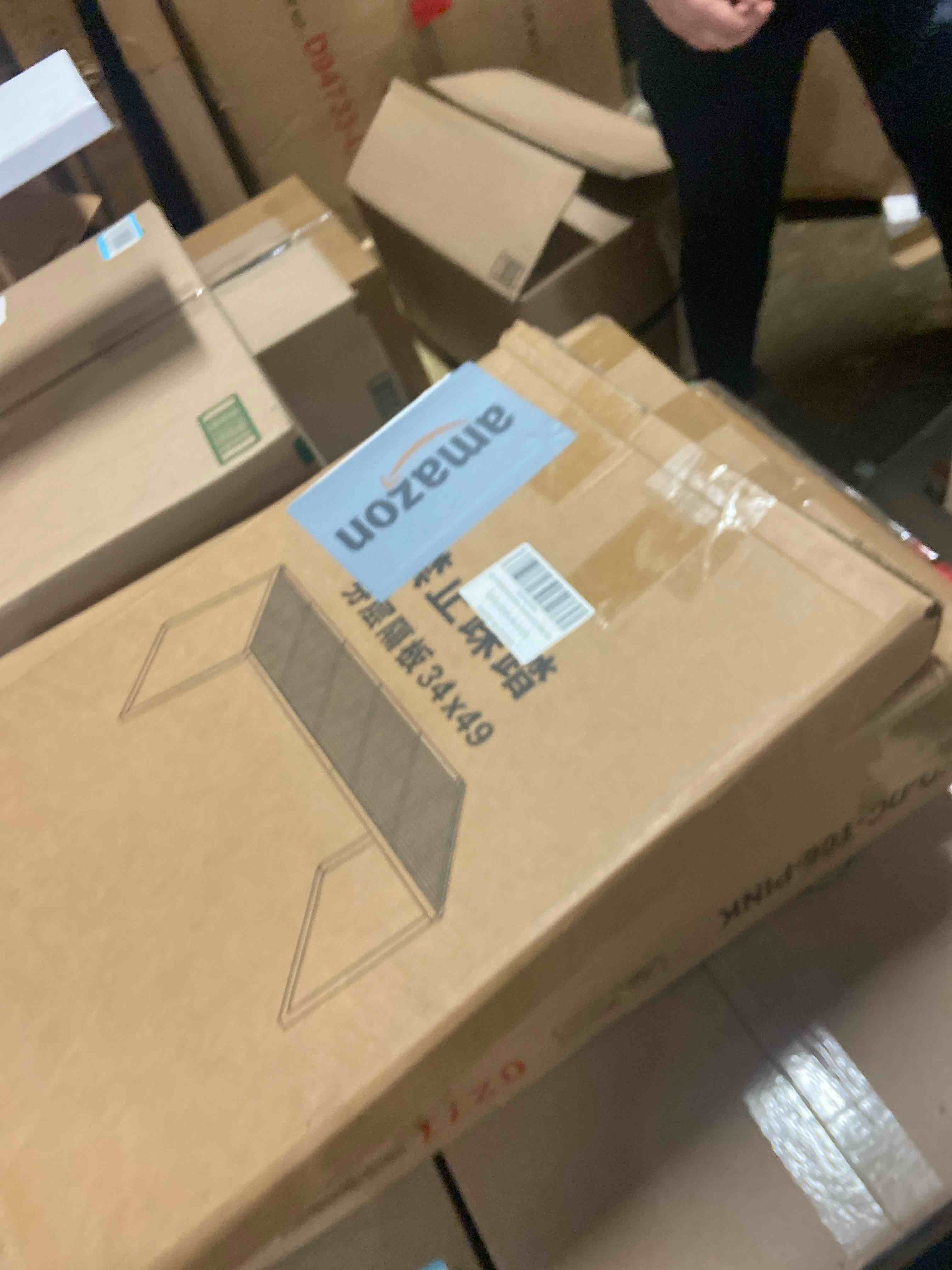 Condition photo showing New/Like New for Kitchen Cabinet Storage Shelf Stackable Wire Spice Rack Organizer Heavy Duty Space Saver for Bathroom Bedroom Closet Laundry Room Office Countertop - White, Pack 1