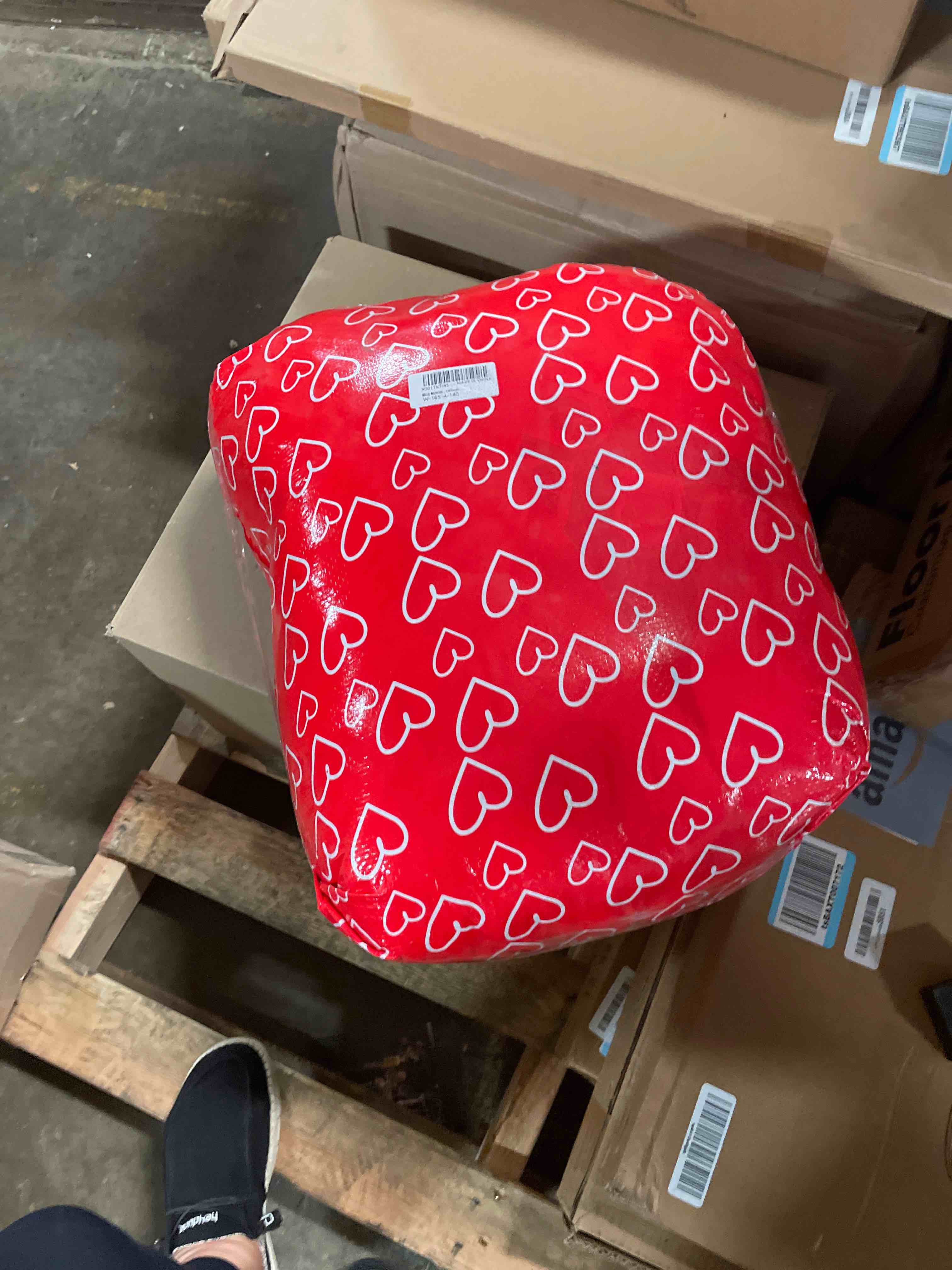 Condition photo showing New/Like New for MaoGoLan Life Size Giant Jumbo Teddy Bear 55 inch Big Stuffed Animals Chucky Plush Large Bear Gift for Girls Teens Boys Children Girlfriend Boyfriend Wife GF Cream 55 inches