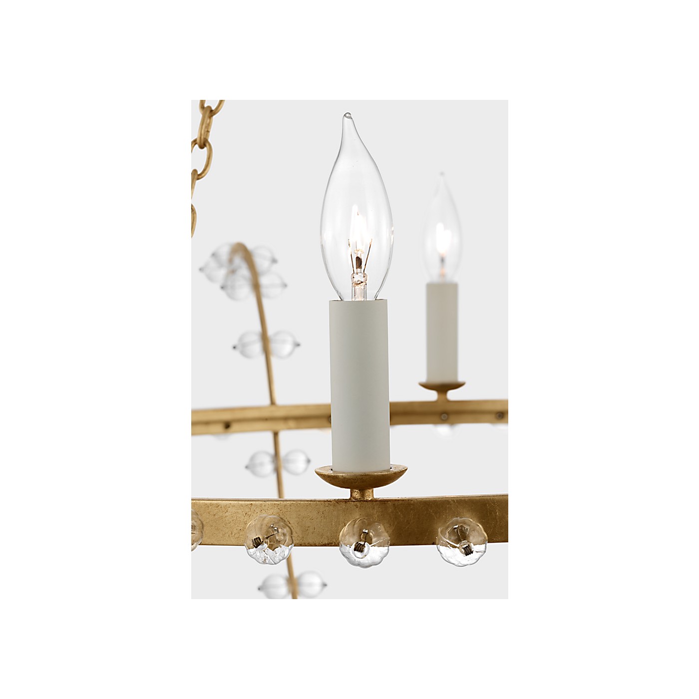 Condition photo showing New/Like New for alonzo large chandelier (in box) 40.75 x 34.5