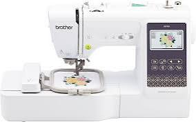 Condition photo showing New/Like New for brother se700 sewing and embroidery machine, wireless lan connected, 135 built-in designs, 103 built-in stitches, computerized, 4" x 4" hoop area, 3.7" touchscreen display, 8 included feet, white