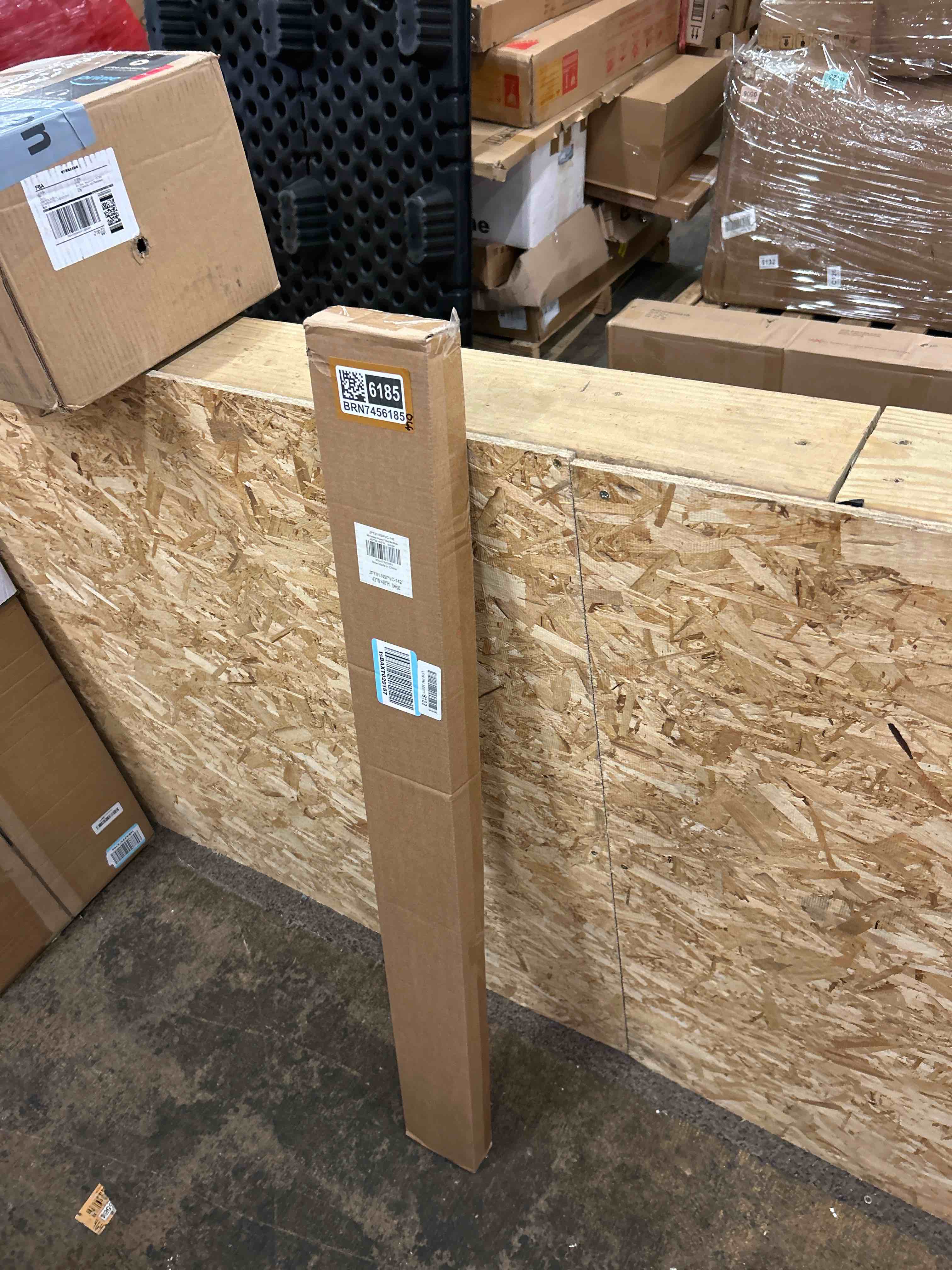 Condition photo showing New/Like New for lazblinds no drill blinds for indoor windows, cordless 1" vinyl mini blinds, privacy s-curve blinds for windows, room darkening horizontal window blinds and shades for home, 43" w x 48" h, beige