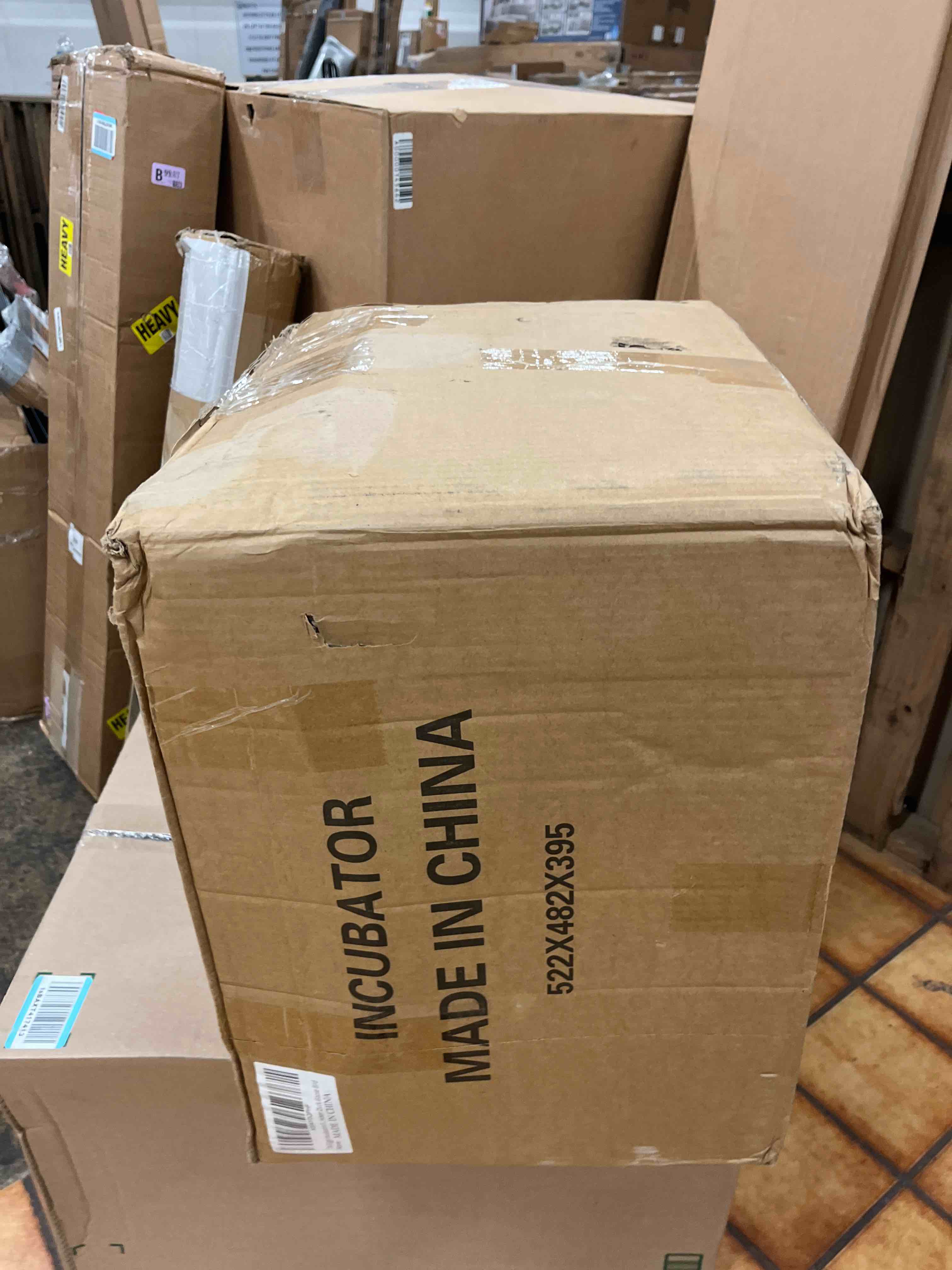 Condition photo showing New/Like New for incubators for hatching eggs, 136 eggs incubator digital poultry hatcher with auto egg turning, temp & humidity display, 5 modes, day counter & egg candler for chicken/duck/goose/quail