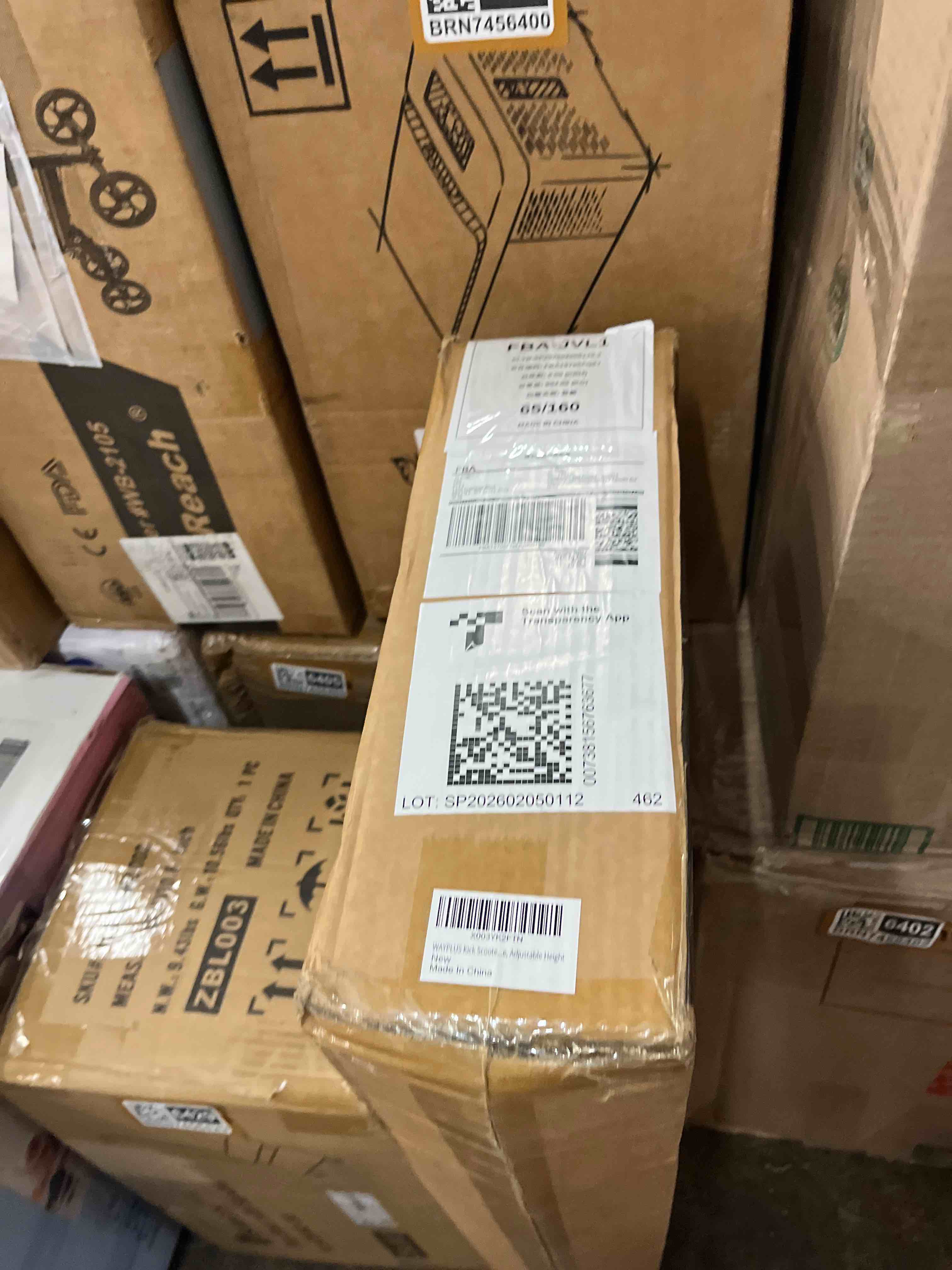 Condition photo showing New/Like New for wayplus ks1 kick scooter for ages 6+,kid, teens & adults. max load 240 lbs. foldable, lightweight, 8in big wheels for kids, teen and adults, 4 adjustable levels. bearing abec9 fed fitness