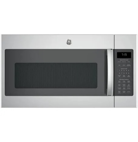 Condition photo showing New/Like New for ge 30" 1.9 cu. ft. over-the-range microwave oven with sensor cooking stainless steel 
