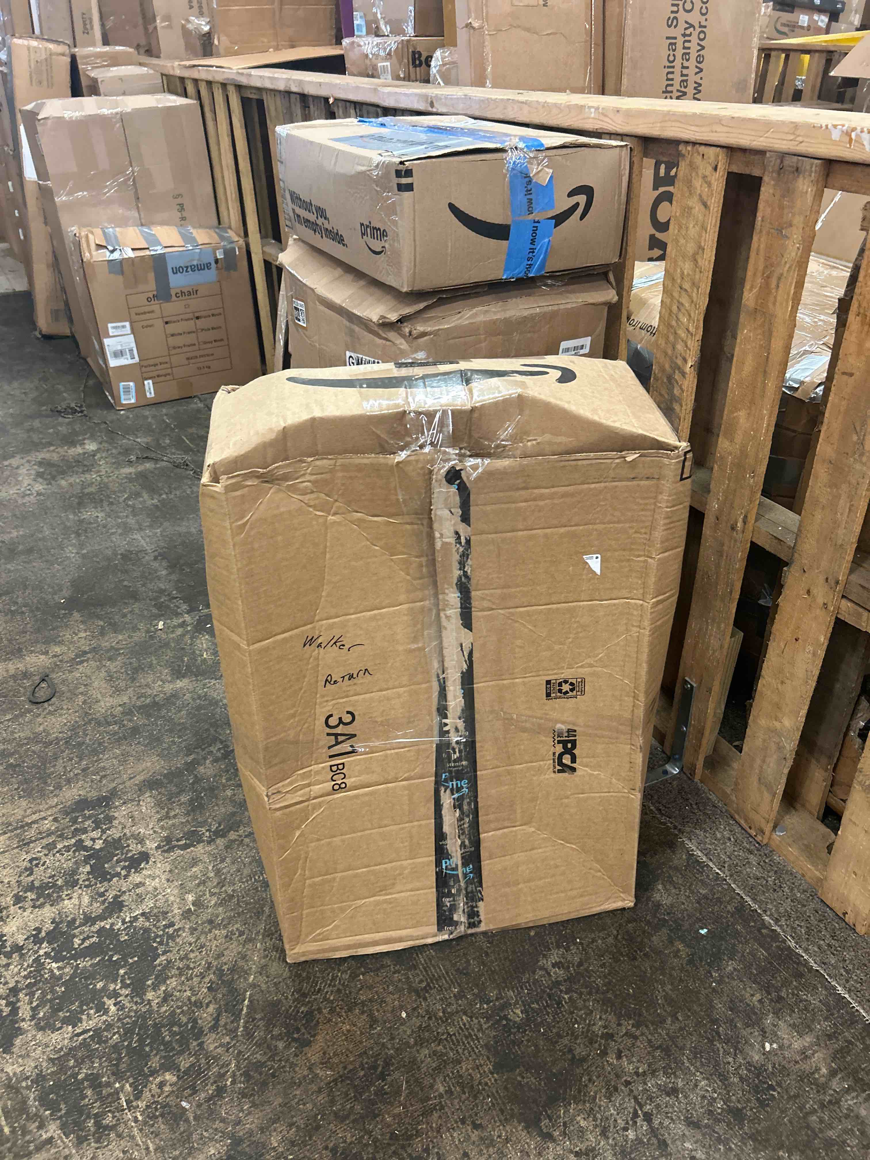 Condition photo showing New/Like New for medline lightweight junior/lower height folding walker with 5'' wheels