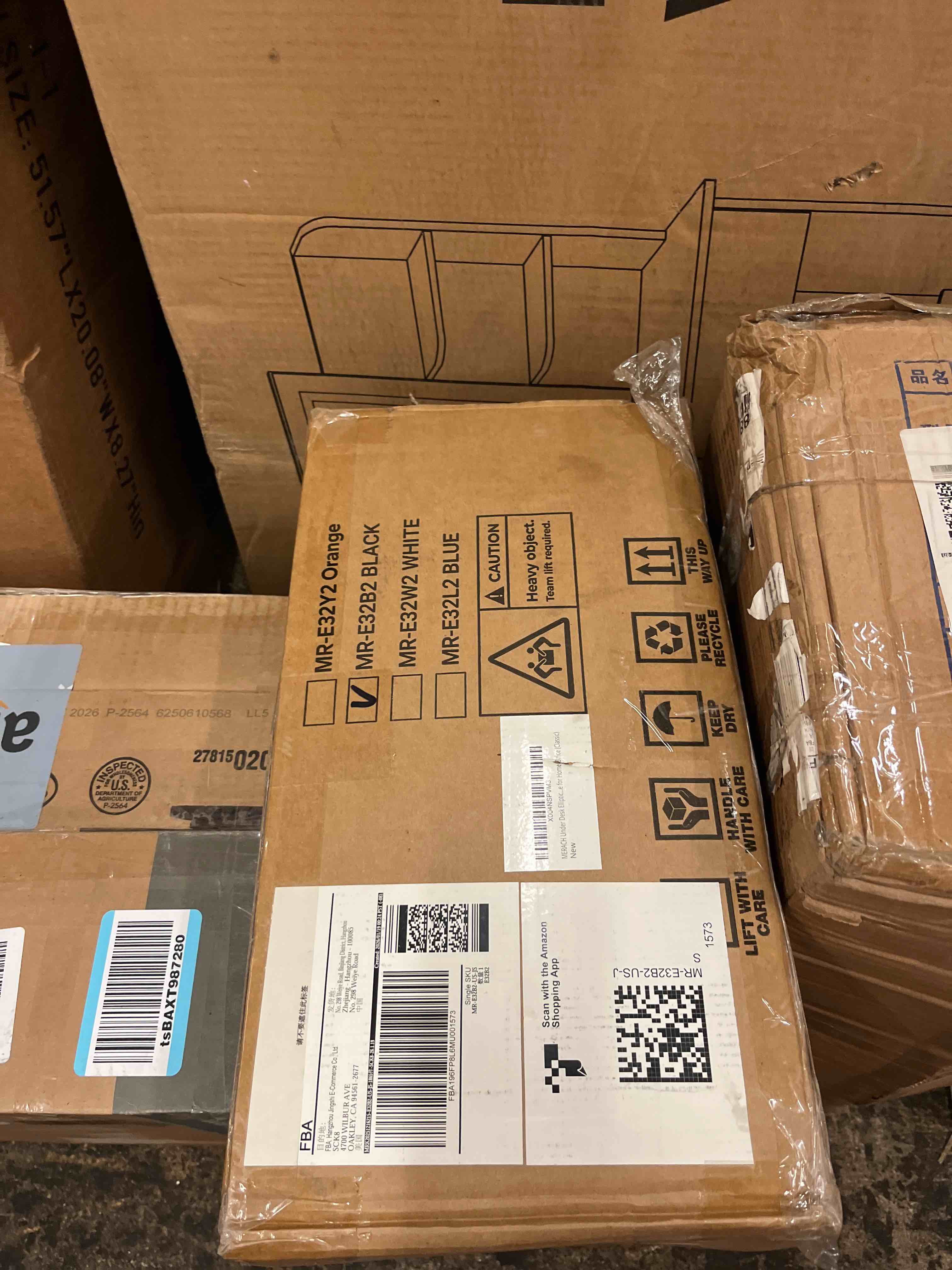 Condition photo showing New/Like New for merach under desk elliptical machine, leg exerciser while sitting for seniors with 12-speeds & remote control, quiet portable electric seated pedal exerciser machine for home office