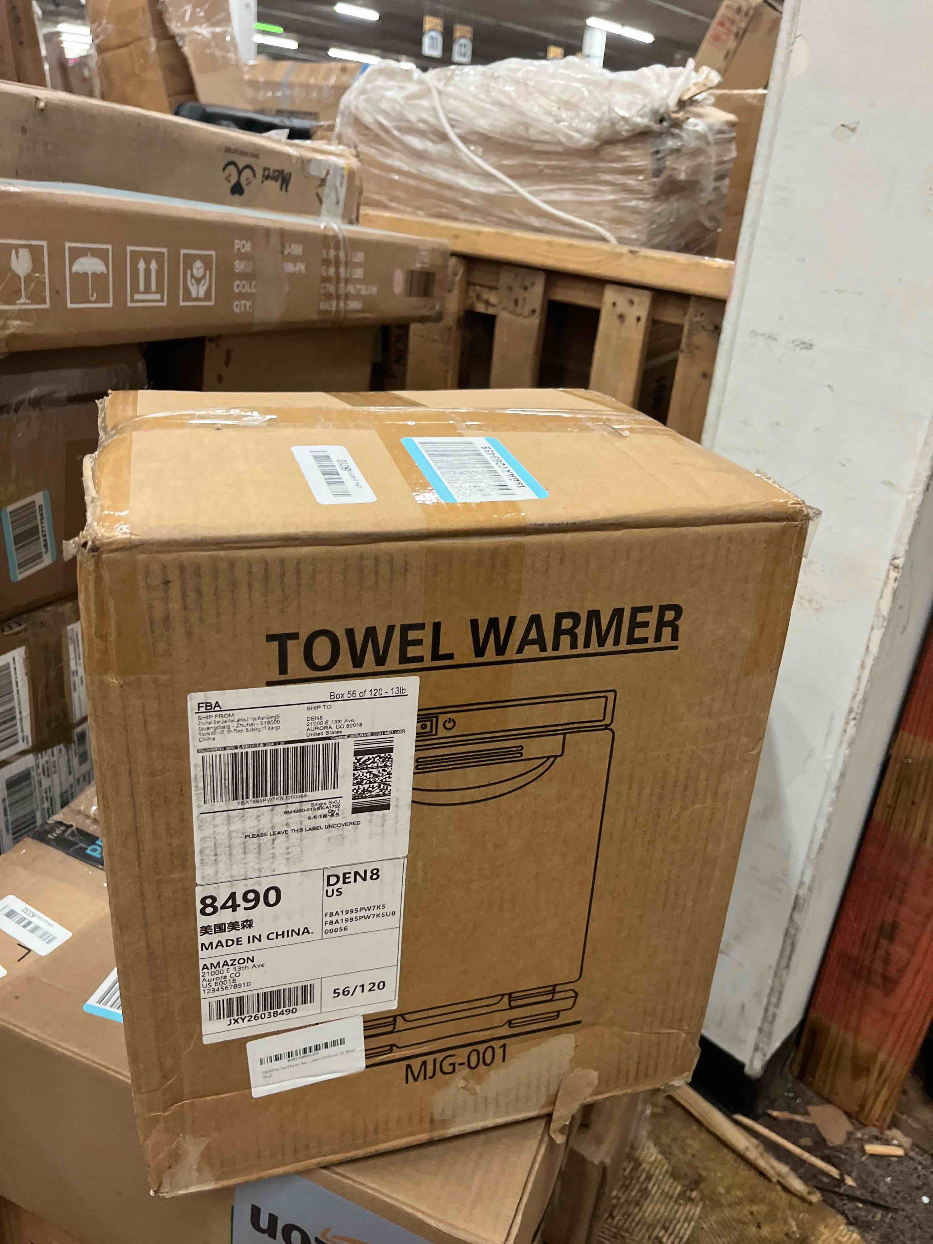 Condition photo showing New/Like New for towel warmer 5l-white, 2-in-1 professional mini small hot towel warmer for spa, facial towel cabinet for solo estheticians, small salons & home spa (fits 10-15 washcloths 6-9 towels)
