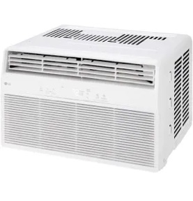 Condition photo showing New/Like New for lg - 350 sq. ft. 8,000 btu window air conditioner with remote - white