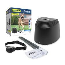 petsafe stay & play wireless pet fence for stubborn dogs - no wire circular boundary, secure 3/4-acre yard, for dogs 5lbs+, america's safest wireless fence from parent company invisible fence brand