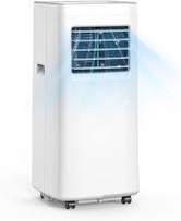 portable air conditioner, 3-in-1 8500 btu ac unit with fan & dehumidifier – quiet cooling for bedroom, home office up to 450 sq.ft, includes complete window mount kit