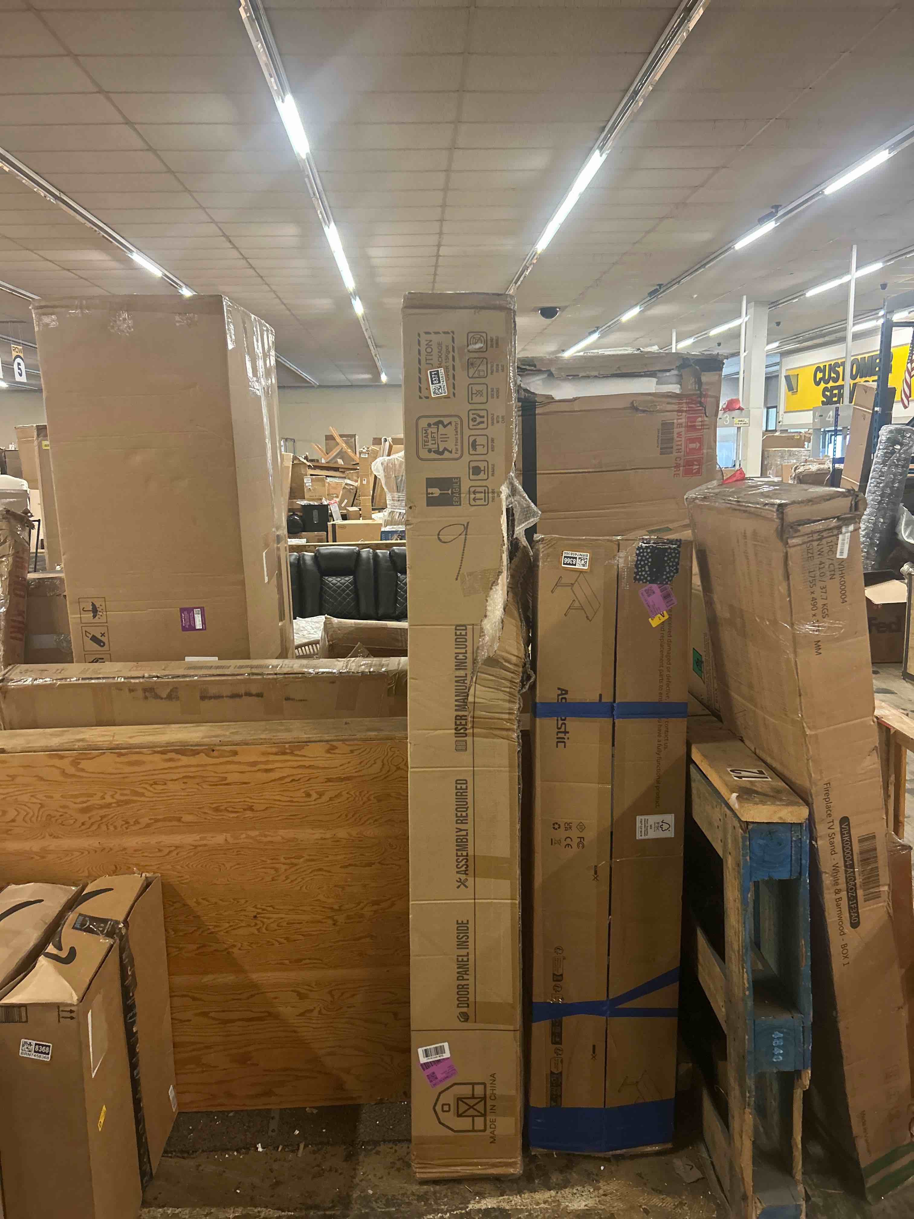Condition photo showing New/Like New for fredbeck wood barn doors 48in x 80in with hardware kit included, k shape | k shape ,need to assembly,interior doors, solid spruce wood panel for bedroom ,8ft track kit,with handle and floor guide