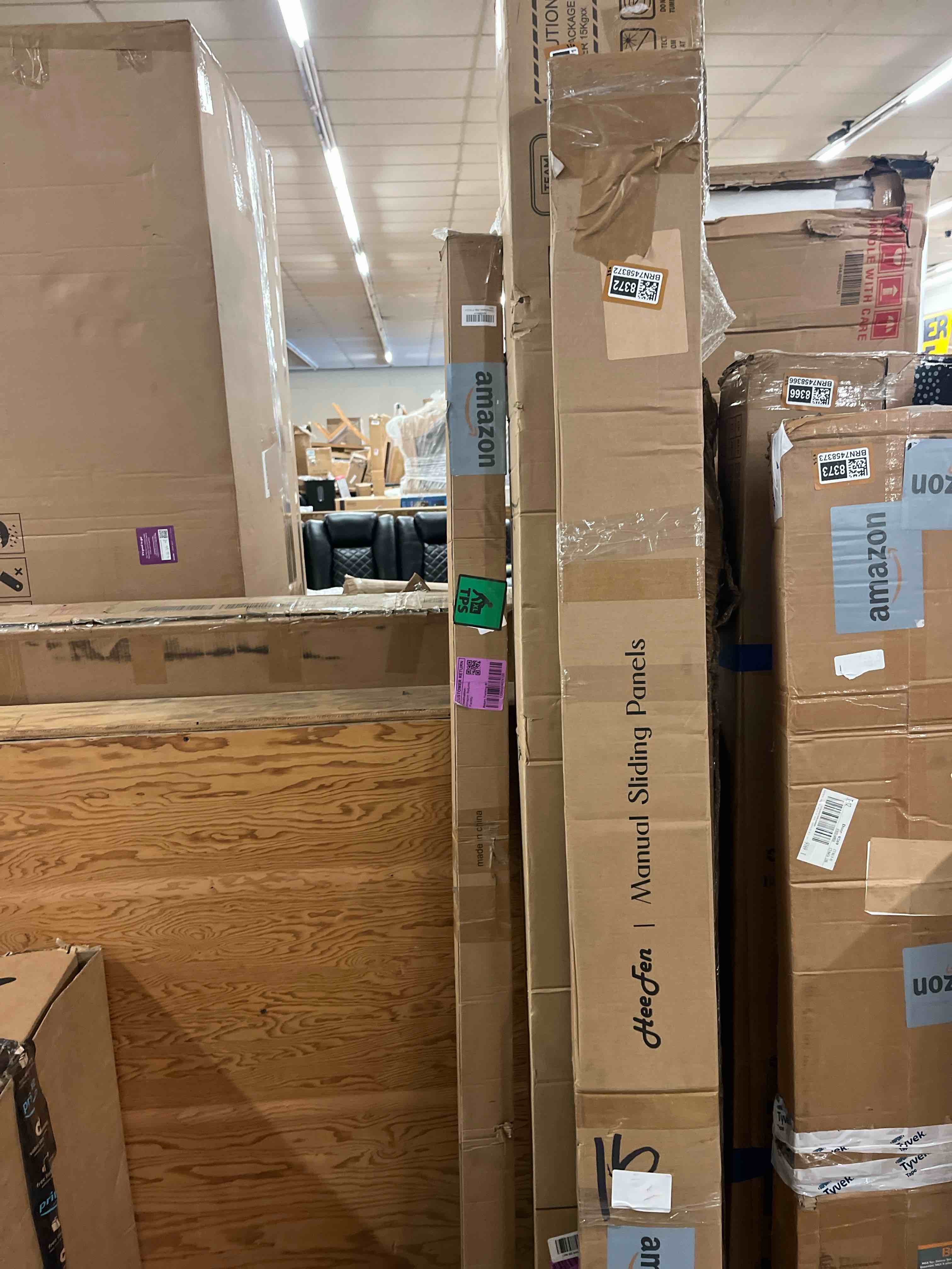 Condition photo showing New/Like New for chrisdowa cordless blackout roller shades for windows, striped free-stop window blinds with privacy, thermal insulated window shades for home, office and door. white, 70" w x 72" h