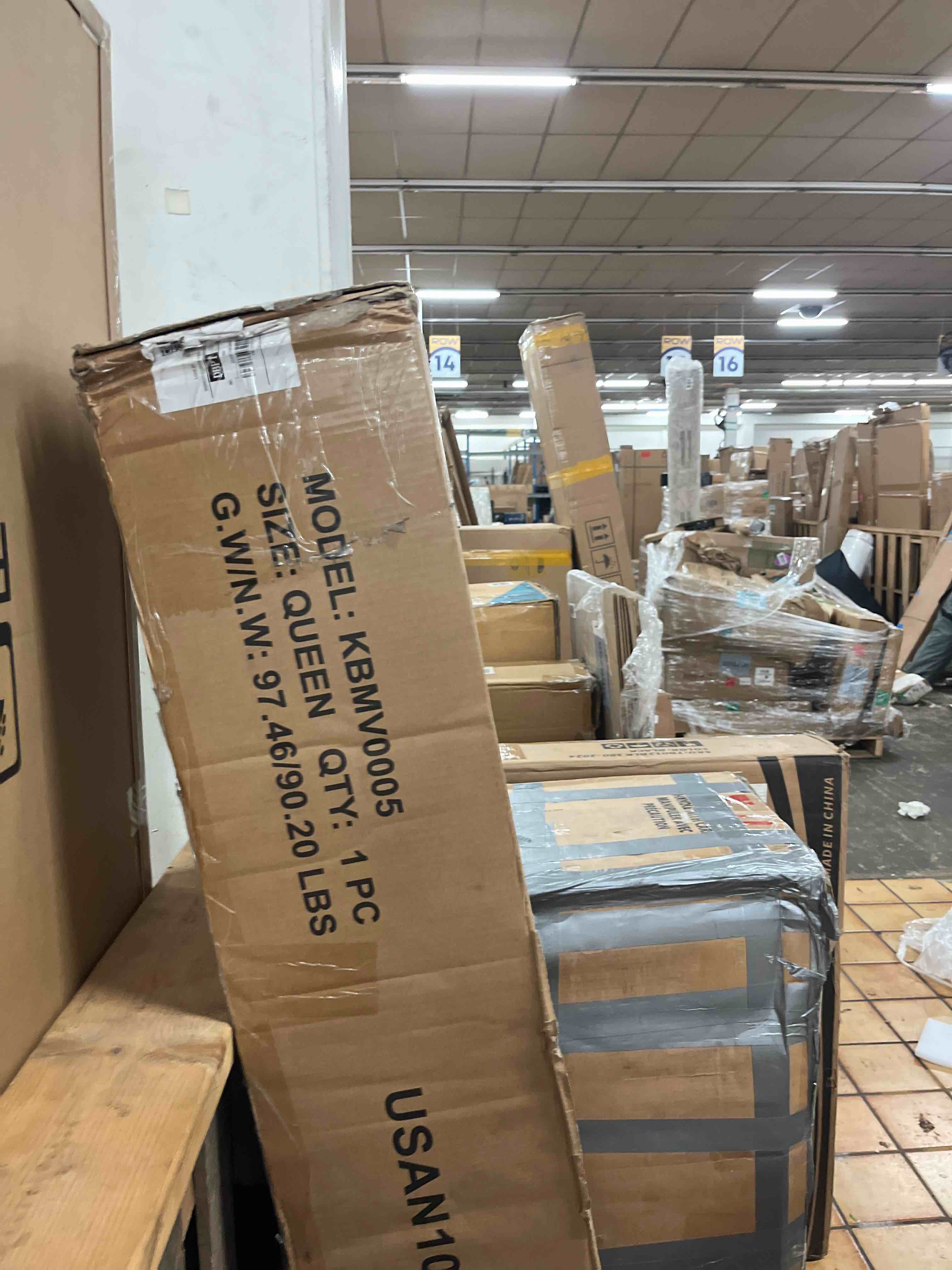 Condition photo showing New/Like New for allewie full size lift up hydraulic storage bed frame cream white | modern wingback headboard, hydraulic support storage, no box spring needed