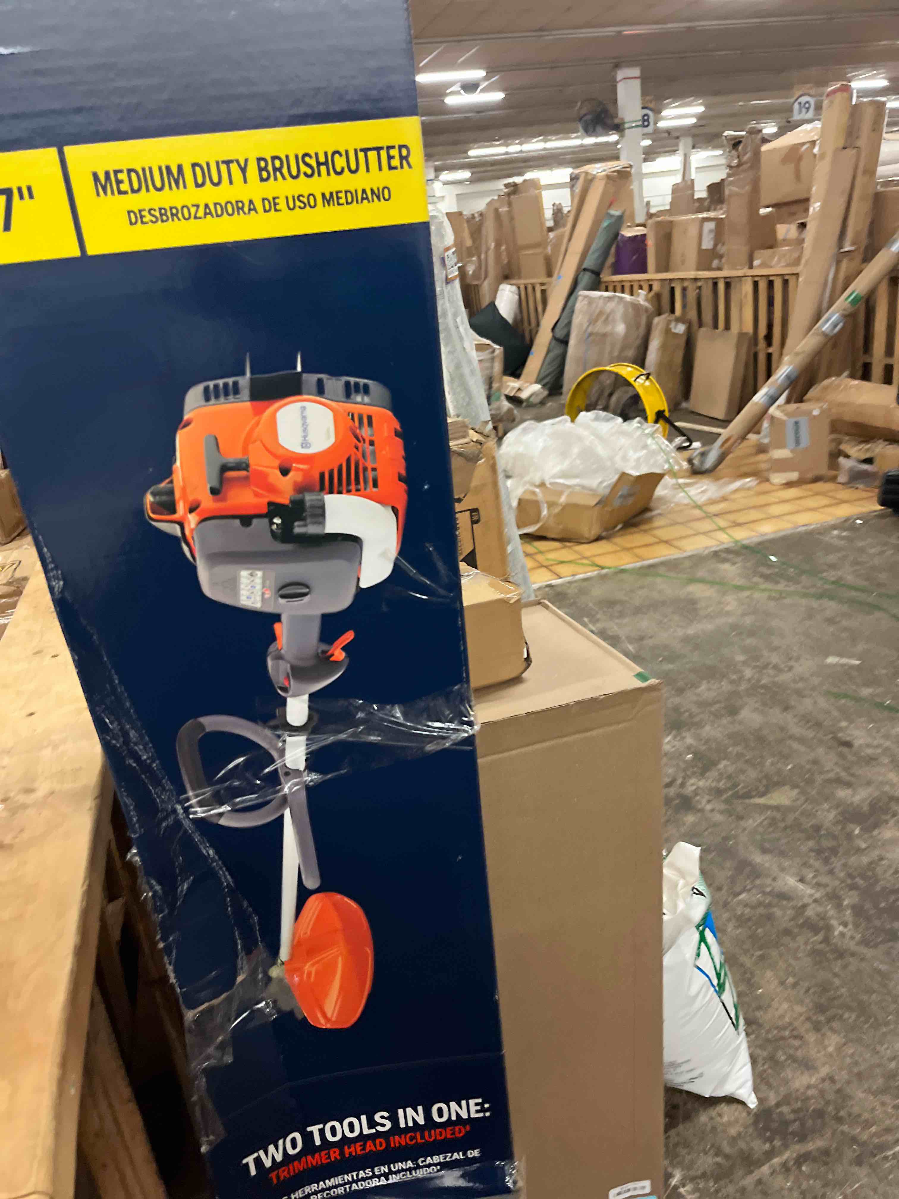 Condition photo showing New/Like New for husqvarna 122lk grass trimmer, 22-cc 2-cycle, 17-inch straight shaft gas weed eater with t25 head, 967628201, gifts for men