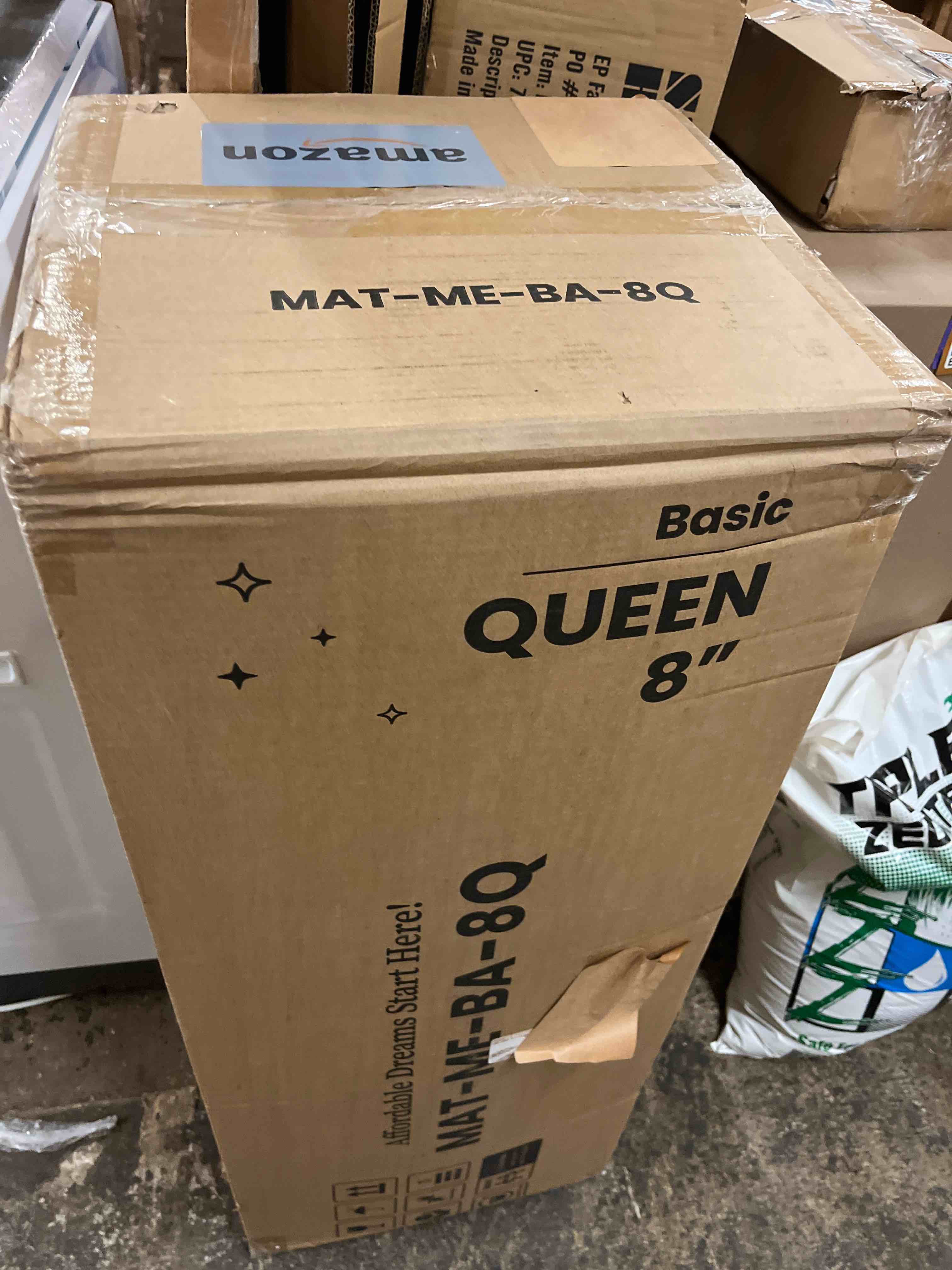 Condition photo showing New/Like New for neo sleep 8 inch queen cooling gel memory foam mattress, medium feel comfort & support with pressure relief, breathable memory foam, certipur-us certified, mattress in a box (queen, 8 in)
