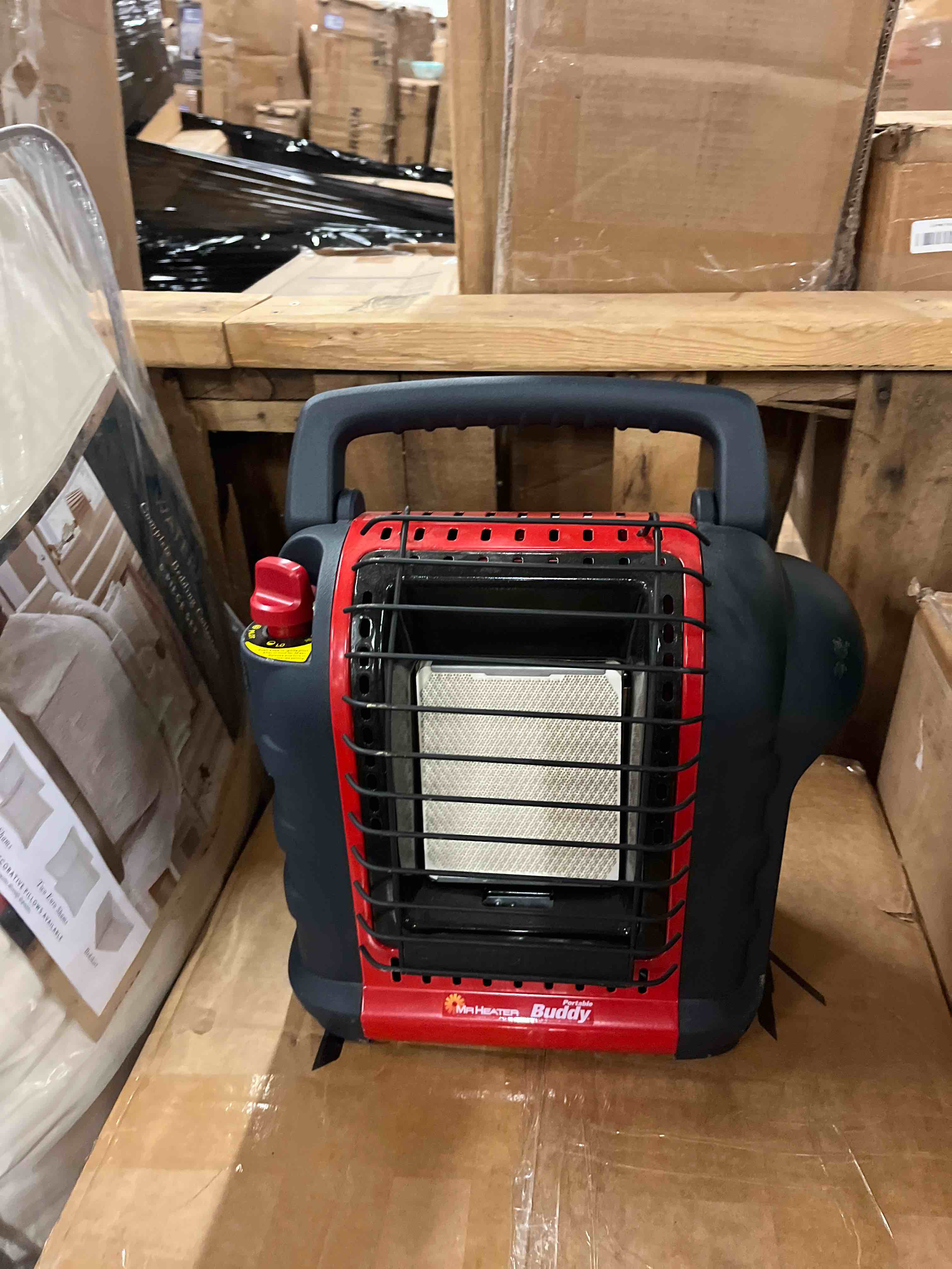 Condition photo showing New/Like New for mr. heater 9,000 btu portable buddy radiant heater (canada)