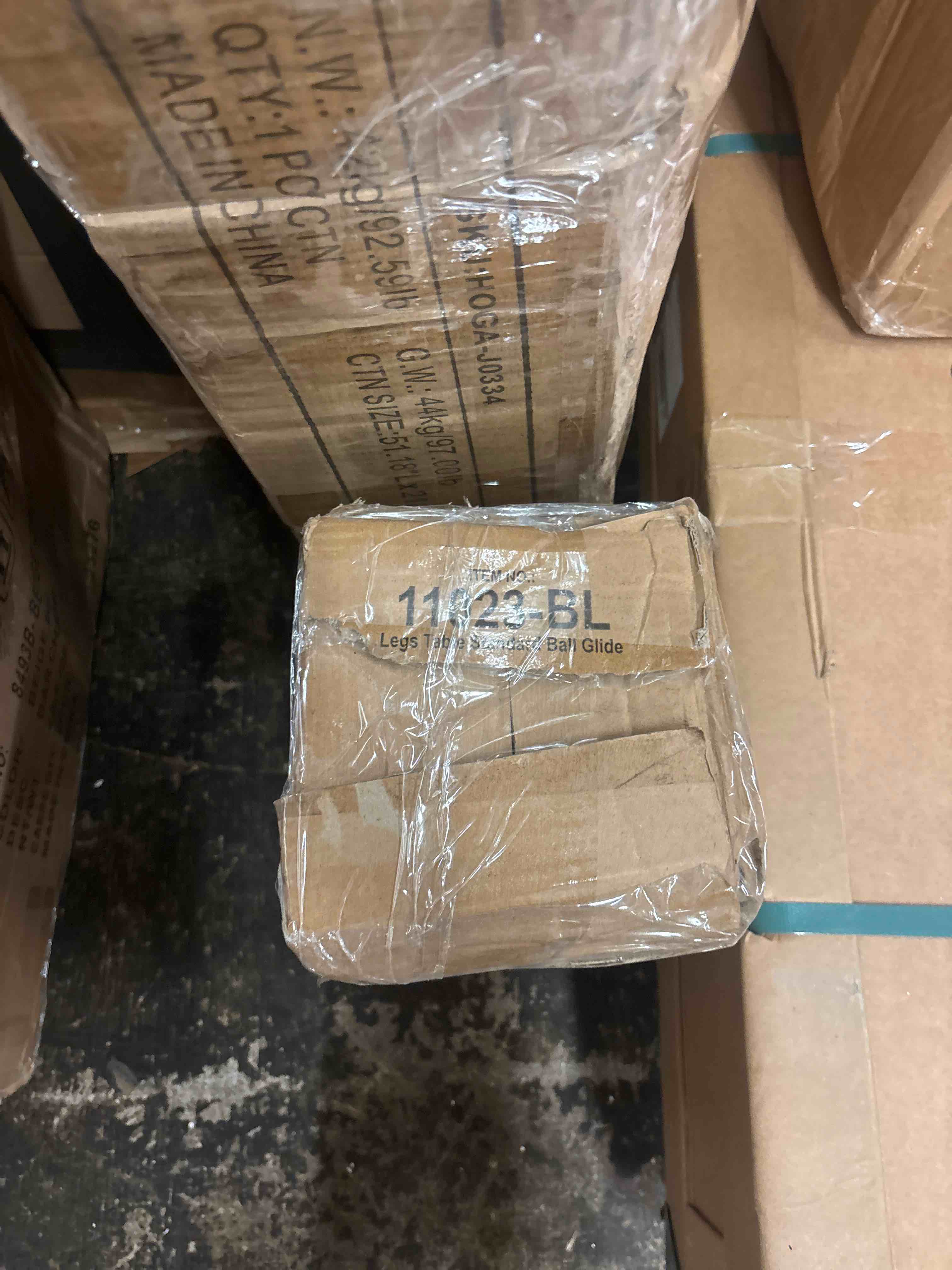 Condition photo showing New/Like New for standard ball glide legs for activity tables in black - 4 pack factory direct partners