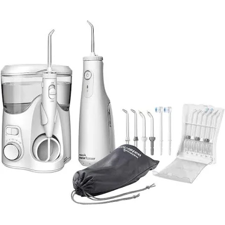Waterpik Ultra Plus and Cordless Pearl Water Flosser Combo Pack