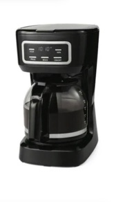 mainstays 12 cup programmable coffee maker 