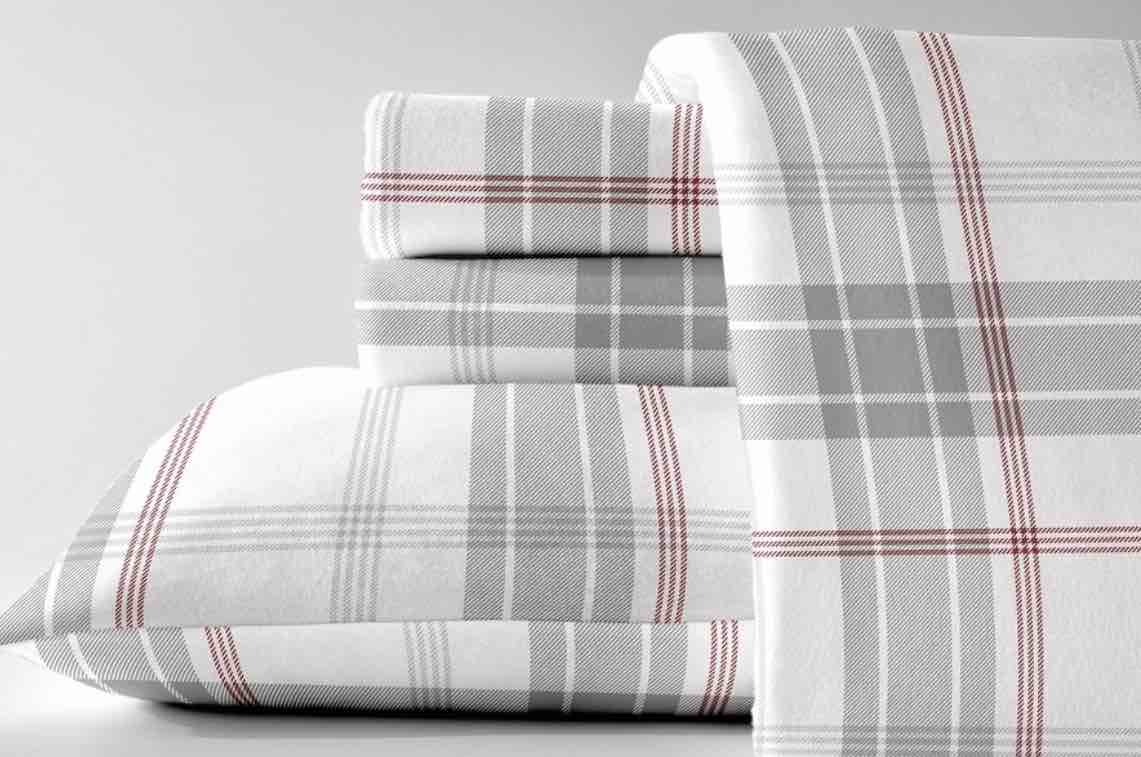 Dormisette Luxury German Flannel 6-Ounce Cotton Bed Sheet Set