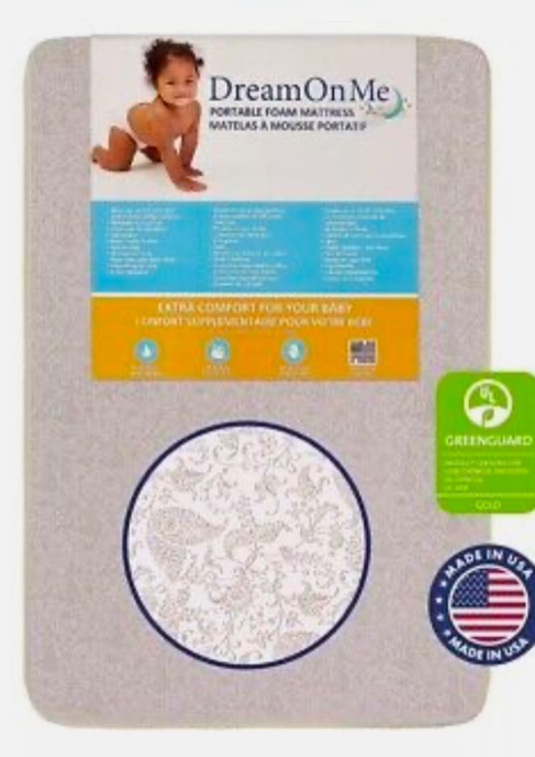 Dream On Me 3 Foam Carina Collection Pack N Play Mattress