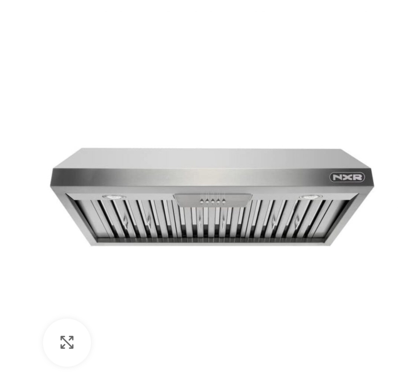 NXR EH Series Professional 30 Under Cabinet Range Hood Stainless Steel