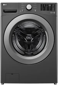 LG - 5.0 Cu. Ft. High-Efficiency Front Load Washer with 6Motion Technology - Middle Black