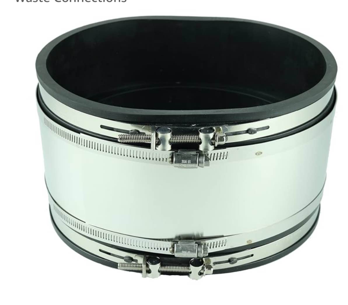 Fernco 6" Clay 6" Xhci Sch.40 Nbc Coupling 5002-66rc
