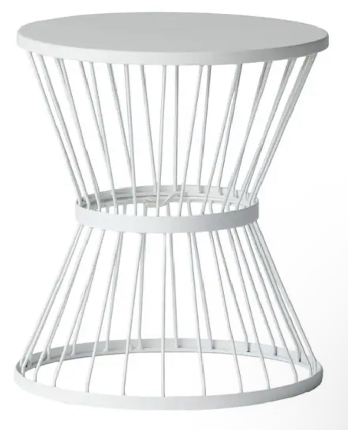 Best Selling Home Decor Lassen Round Outdoor End Table 