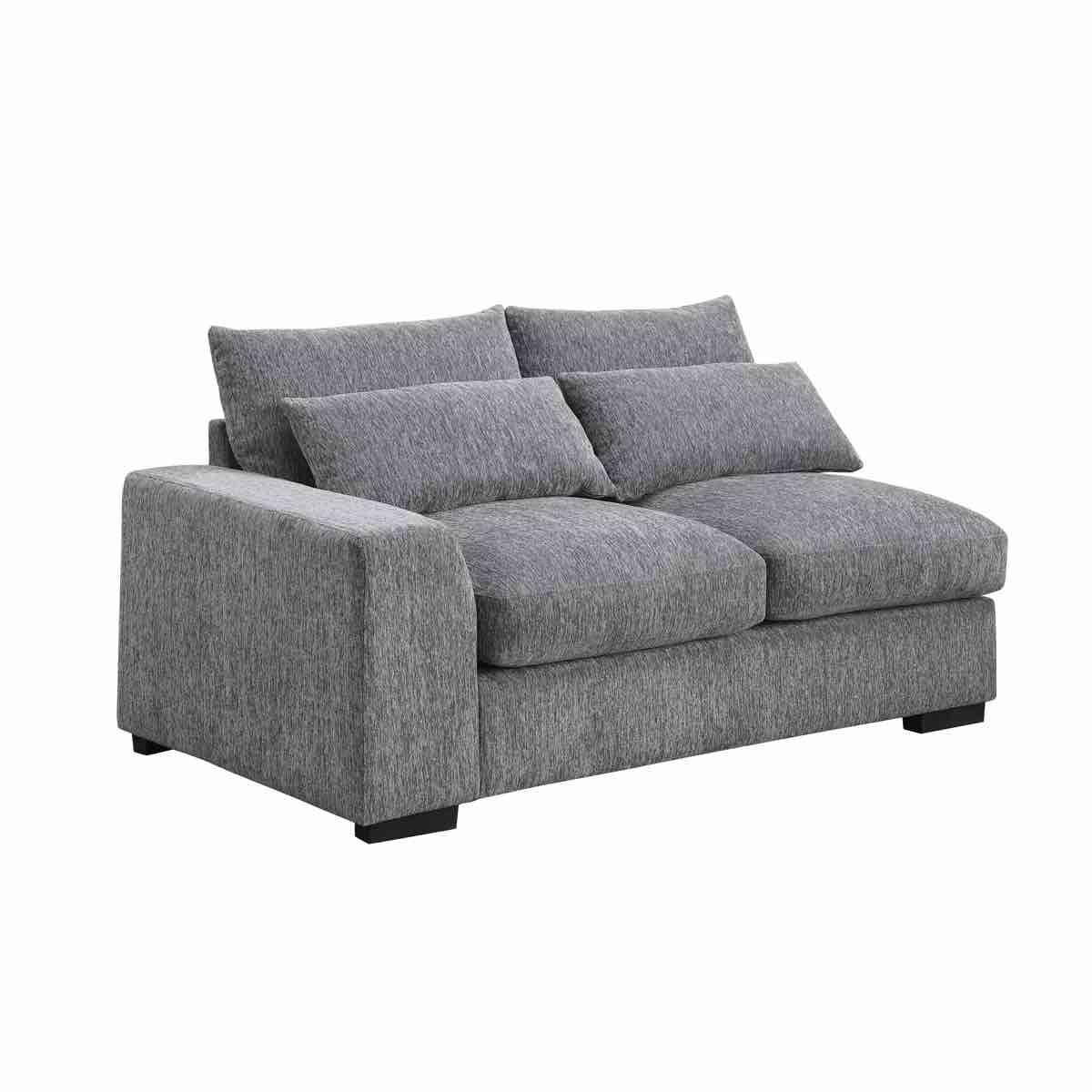 Mauralia Piece Upholstered Chaise Sectional