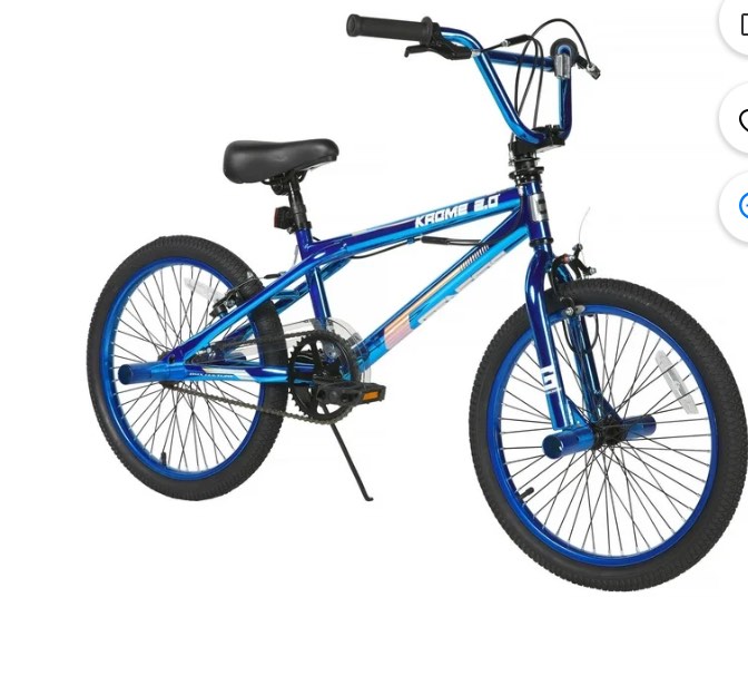 Dynacraft Krome BMX Bike, 20" Wheels, Kids Ages 7-14 Years