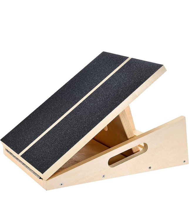 Professional Slant Board, Adjustable Incline Board and Calf Stretcher, Slant Board for Calf Stretching, Calf Stretch Board