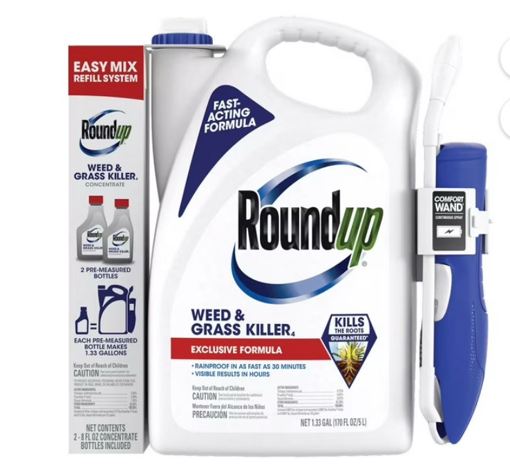 Roundup Weed and Grass Killer4 Club Bundle with Comfort Wand and 2 Refills
