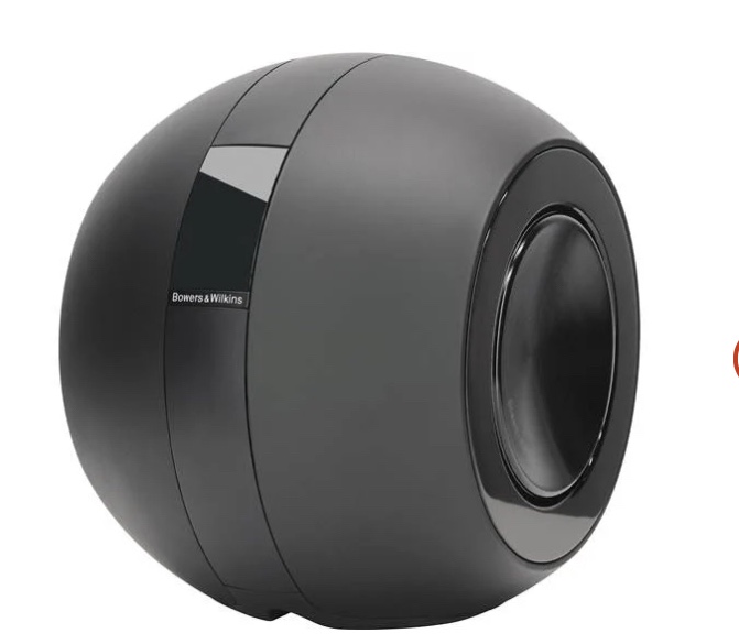 Bowers & Wilkins PV1D Powered subwoofer with digital processing and touch-panel controls (Matte Black)