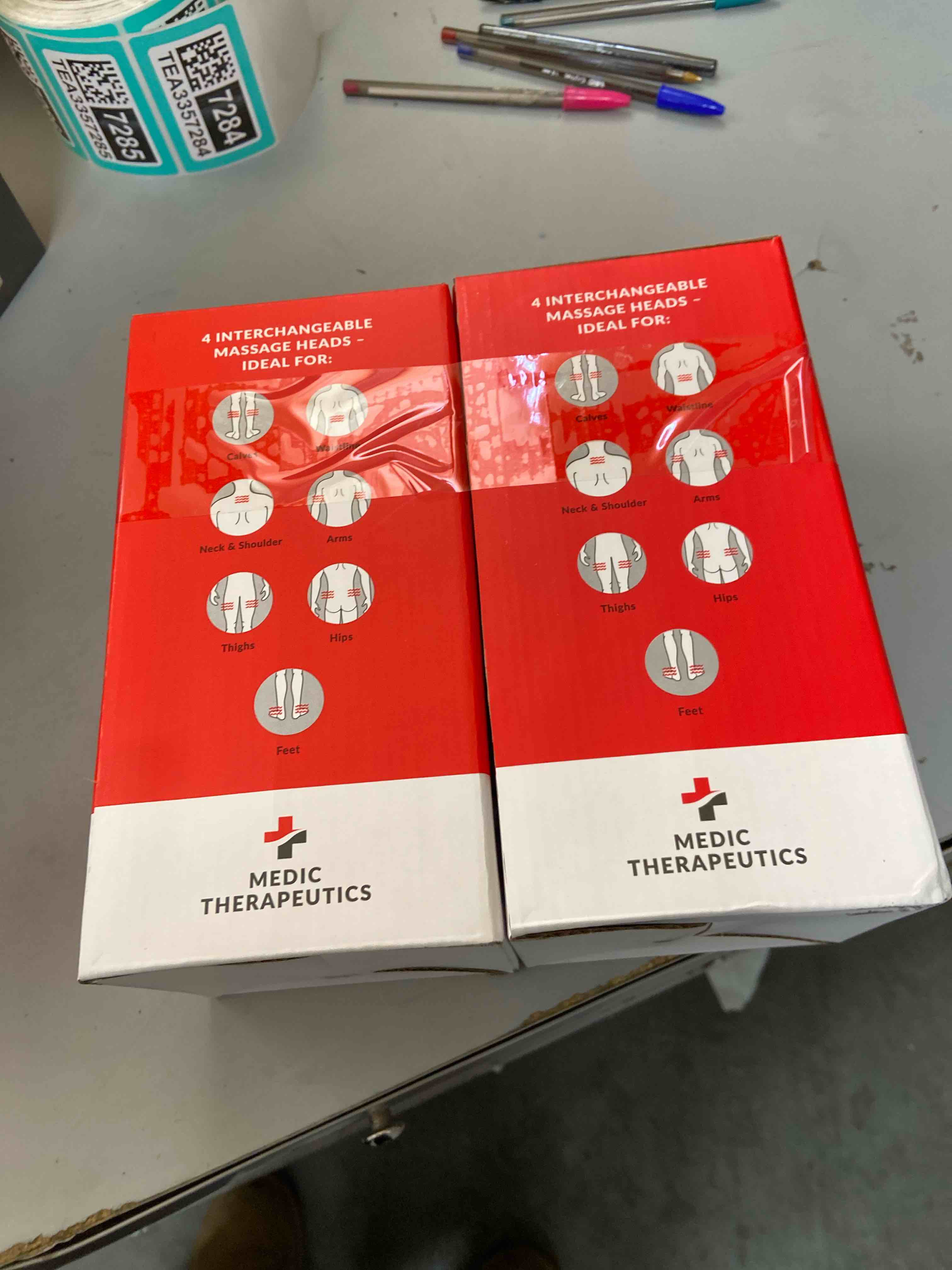 Medic Therapeutics Handheld Sculpting Massager w/ 4 Interchangeable Heads