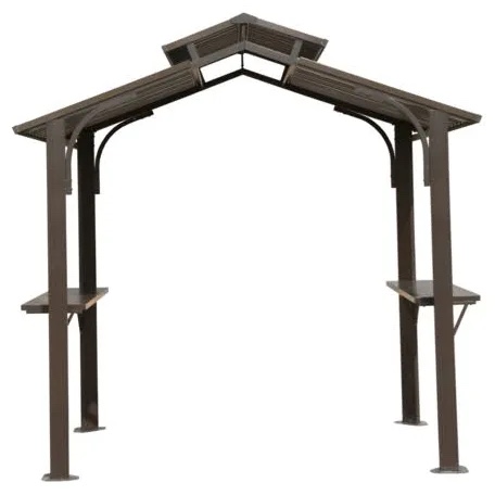 8x5 ft Hardtop Grill Gazebo