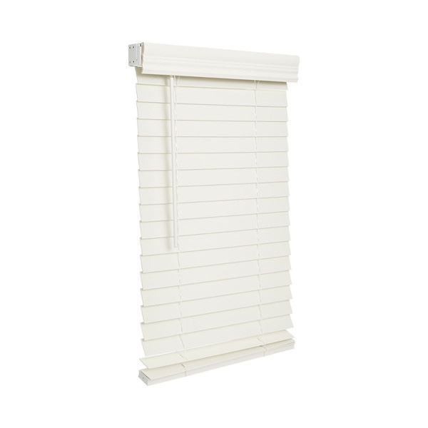 2 INCH FAUX WOOD BLIND 81-1/2X60, WHITE | FCX81560WH