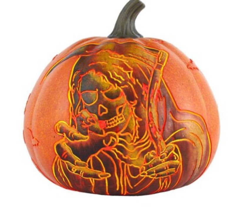10 inch LED Reaper Jack O lantern