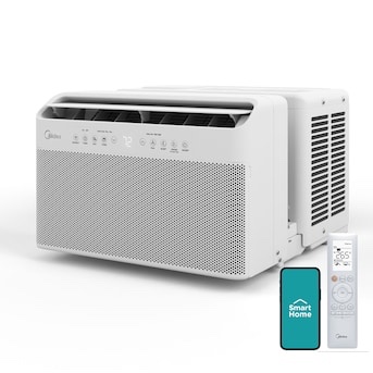 Midea U-Shaped Large Room Window Air Conditioner , Remote Included ( 115-Volt , 12000-BTU ) ENERGY STAR Certified