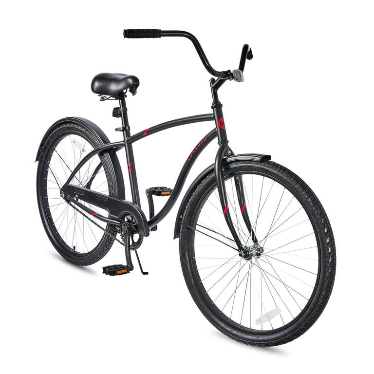 Loose seat!  26" Concord Pacifica Cruiser Bicycle, Fits Riders 5'2" - 5'10"+, Adult, Unisex, Matte Black