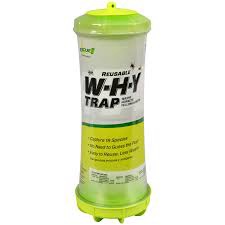 RESCUE! Outdoor Reusable W-H-Y Trap for Wasps  Hornets  and Yellowjackets Trap  1 Pack