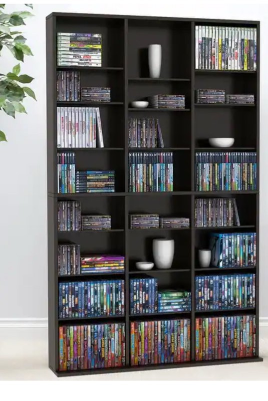 Cabinet Media Wall-Unit Espresso
