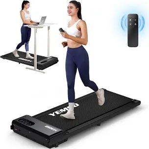 Walking Pad, Walking Pad Treadmill 330 lb Capacity 3 in 1 Portable Under Desk Treadmill for Home and Office with Remote Control, LED Display