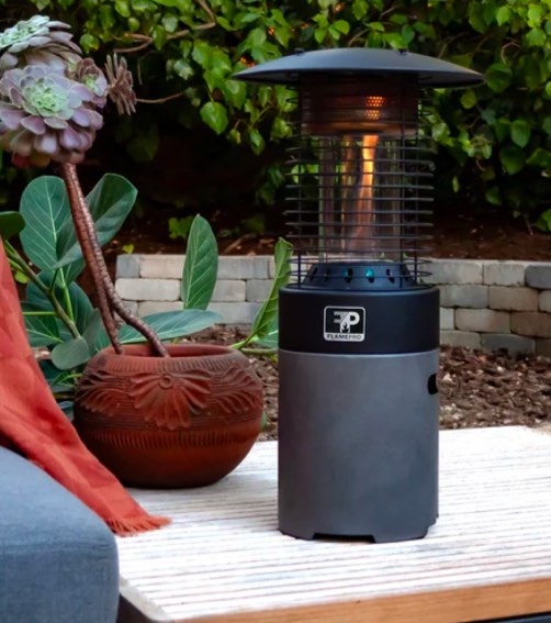 FlamePro Table-Top Patio Heater with Adapter Hose