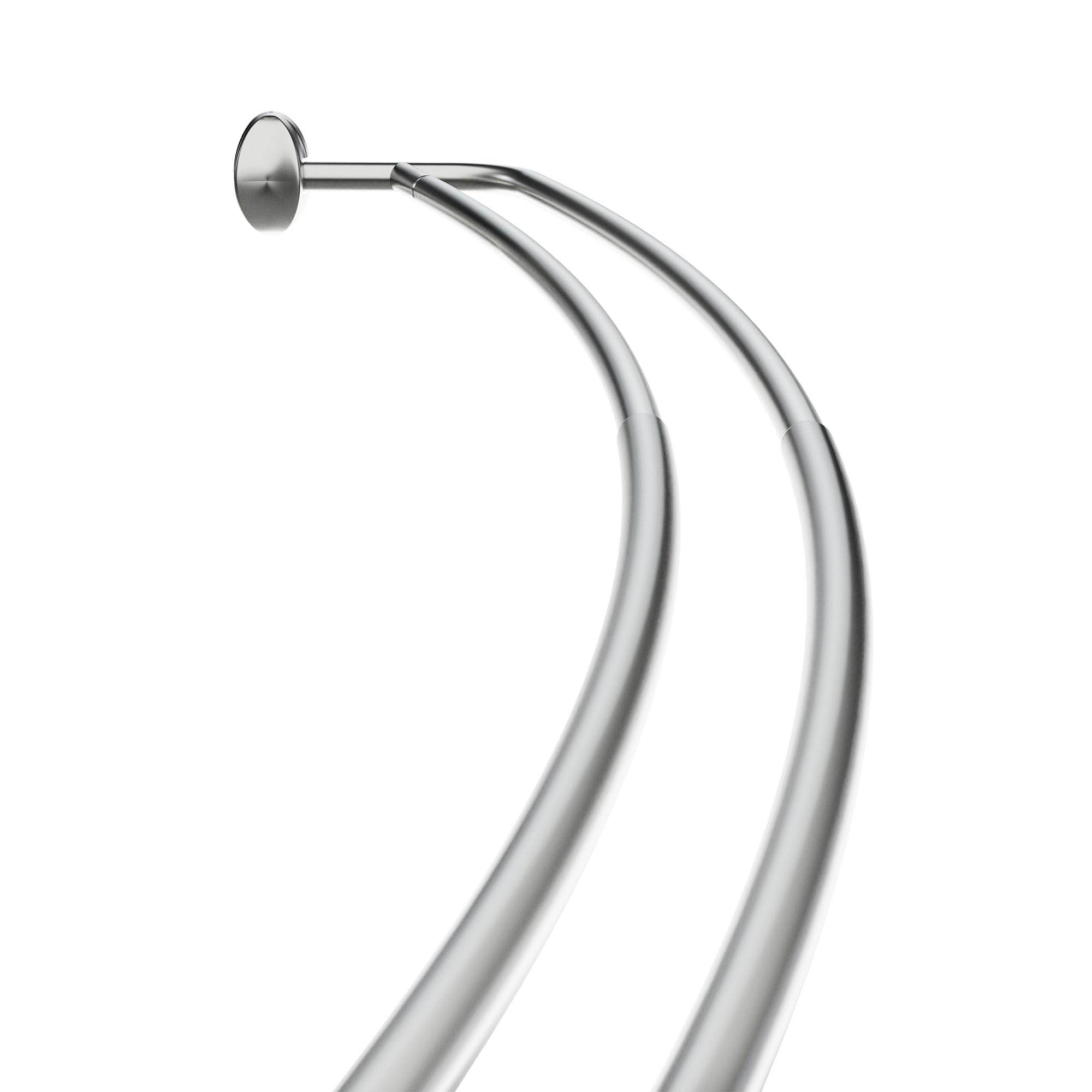Zenna Home Rustproof Double Curved Shower Curtain Rod, Adjustable