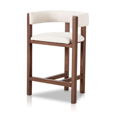 Vittoria Knoll Natural Counter Stool ONE