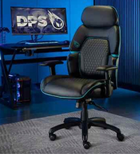 DPS blue and black Gaming Chair  
