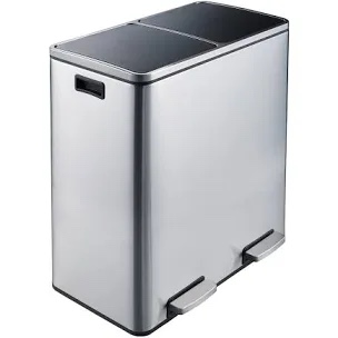 Dual Trash Can, 16 Gallon Stain Bed Bath & Beyond