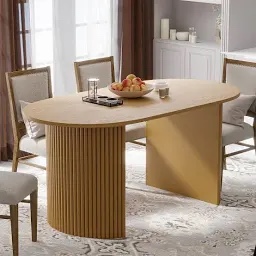 Nordic Style Oval Dining Table - for Bed Bath & Beyond